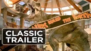 Cl&aacute;ssico trailer jurassic park o parque dos dinossauros