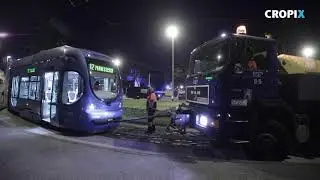 Tramvaj broj 12 iskocio je iz tracnica kod ulaza u park Maksimir
