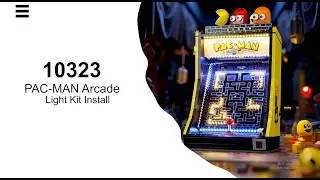 Install Lightailing Light Kit For Lego PAC-MAN Arcade 10323