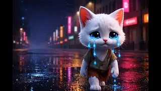 Homeless Little Kitten and the Savior Mother Cat | Kitten Story