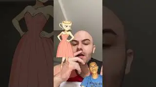 Filter cut the dress of ballerina capucina! #shortvideo #ballerinacappuccina