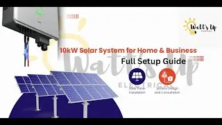 10kW Solar Power System | Grid-Tie Solar Setup Explained
