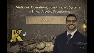 Matrices: Operations, Structure, and Systems &mdash; Linear Algebra Foundations - Chapter 3