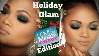 Holiday Green Glitter Makeup Tutorial | Love & Hip Hop Hollywood Princess Love Inspired|Vandy Vanity