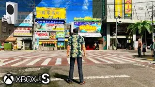 Yakuza Kiwami 3 & Dark Ties Demo - Xbox Series S Gameplay 60FPS
