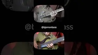 Fretless Bass is fun! Full video linked! #fretlessbass #bass #behs #bassguitar #bassist #basscover