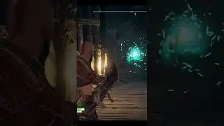 God of war: Witch's cave legendary chest  #shorts #ragnarok #gow