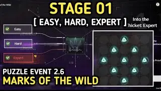 STAGE 01 Marks of The Wild Event, Easy Hard Expert Mode | Wuthering Waves 2.6 Guide Event Day 1