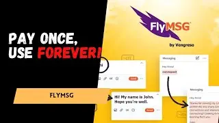 FlyMSG: Auto-Type Messages & Save Time on Repetitive Replies ✍️💨 | AppSumo Deal