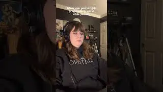 When your posture get progressively worse while editing 😂