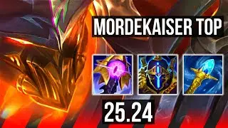 MORDEKAISER vs DR. MUNDO (TOP) | Good KDA: 11/1/1 | KR Diamond | 25.24