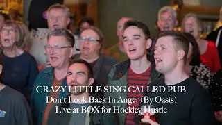 Nottingham Festival-Goers Sing Don't Look Back In Anger- Crazy Little Sing Called Pub