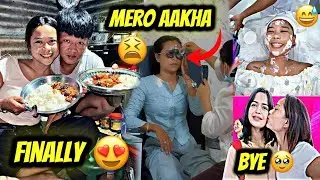 K VAYO MERO AAKHA👁️MA😓//DHARAI PAXE BUDA BUDI SANGAI🥰//BYE BYE SATHI🥹//bebo_vlog🌎❤️🥀