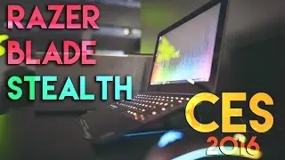 Razer Blade Stealth Gaming Laptop Hands-On at CES 2016