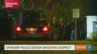 Spokane police detain suspect in shooting near homeless camp