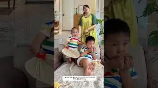 Fanning brother to butter him up for snacks&mdash;haha, so funny