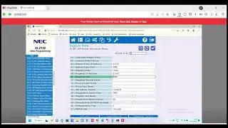 NEC SL2100 SIP Trunking with Matrix