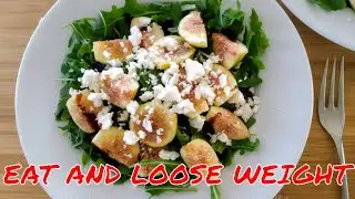 DIY FIG SALAD. EAT AND LOOSE WEIGHT / ИНЖИРОВЫЙ САЛАТ. ЕШЬТЕ И ХУДЕЙТЕ
