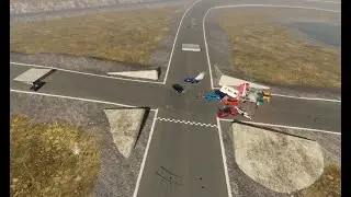 Cars racing & crashing on the Figure 8 track | BeamNG.drive