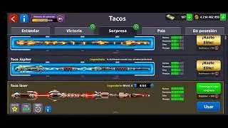Laser Cue Level 6 (Legendary) 8 Ball Pool