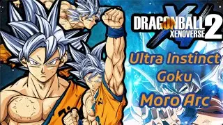 MORO ARC ULTRA INSTINCT GOKU I Dragon Ball Xenoverse 2 Mod Showcase