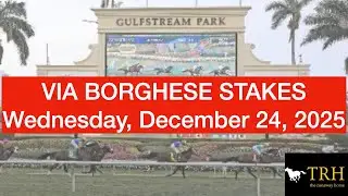 Прогнозы на скачки Borghese Stakes 2025 &mdash; Галфстрим-Парк &mdash; среда, 24 декабря 2025 г.
