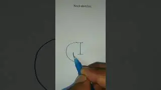 ALPHABET I DRAWING TRICK 😍😍😍#shorts #drawing #tricks