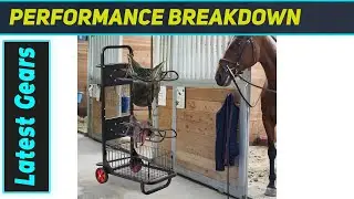 Amazing Rolling Saddle Cart: Organize Your Horse Tack Like a Pro!