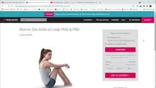 Video Guida - Immagini PNG e PSD di Modelli 3D per Fotomontaggi e Grafica con Sito Web PixelSquid