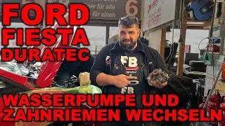 Ford Fiesta 7 MK7 1.25 Duratec – Zahnriemen & Wasserpumpe fachgerecht erneuert - Reparatur