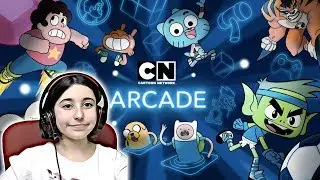 Cartoon Network Arcade gameplay Watch, Play, and Collect