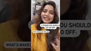 four things you should let go of ~ Counselor Sharma