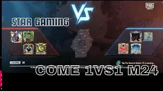 star gaming come 1vs1 tdm m24 #challenge #pubgmobile #youtuber #staranonymous #47khalifa #pakistan