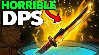 DO NOT CRAFT NEW STRAIGHT EDGE KATANA in The Forge Roblox...!