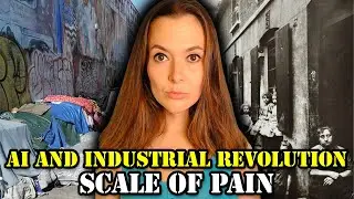 AI Revolution and Industrial Revolution: Scale of Pain