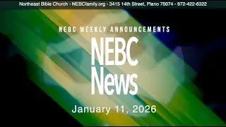 NEBC News 01/11/2026 w/ Rosetta Roden