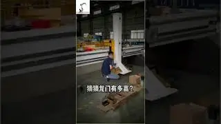 Double head rotating wide platform upgradeAutomatic#manipulator #weldingrobot #industrialrobot