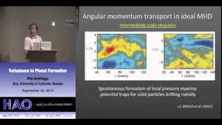 Phil Armitage | University of Colorado | Turbulence in Planet Formation