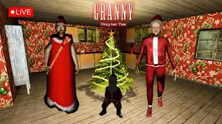 GRANNY CHRISTMAS ESCAPE 🎄💀 #christmas #Granny #Live #horror