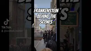 Behind the scenes of Guillermo Del Toro's Frankenstein. #Edinburgh #Scotland