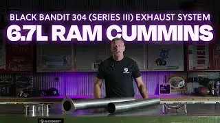 Black Bandit 304 (Series III) | Top-tier Custom Exhaust for Ram Cummins 6.7L