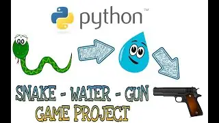 snake water gun game in python // python game // #python #pythongame #pythoncoding @codewithharry