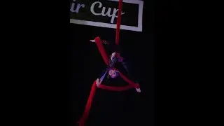 Kira Borysenko Aerial Silks Semi-Professionals Juveniles 10-13 years Fusion Air Cup Lviv 2024