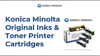 Konica Minolta Original Inks & Toner Printer Cartridges