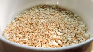 Homemade Breadcrumbs | Bread Crumbs without Oven | Herbs and Flavours