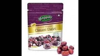 Happilo Omani Dates (Khajoor) Unboxing: Discover the Rich and Nutritious Arabian Delight