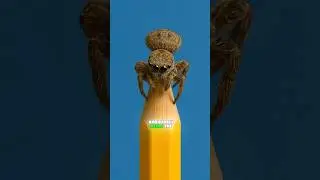 The Portia Spider #3danimation #facts #spider
