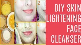 DIY SKIN LIGHTENING FACE CLEANSER | NATURAL FACE WASH FOR ACNE, ACNE SCARS, HYPERPIGMENTATION