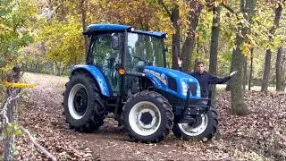 How To Drive a Utility Tractor (Shuttle Shift)