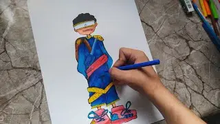 how to draw a crazy character (like gawx)